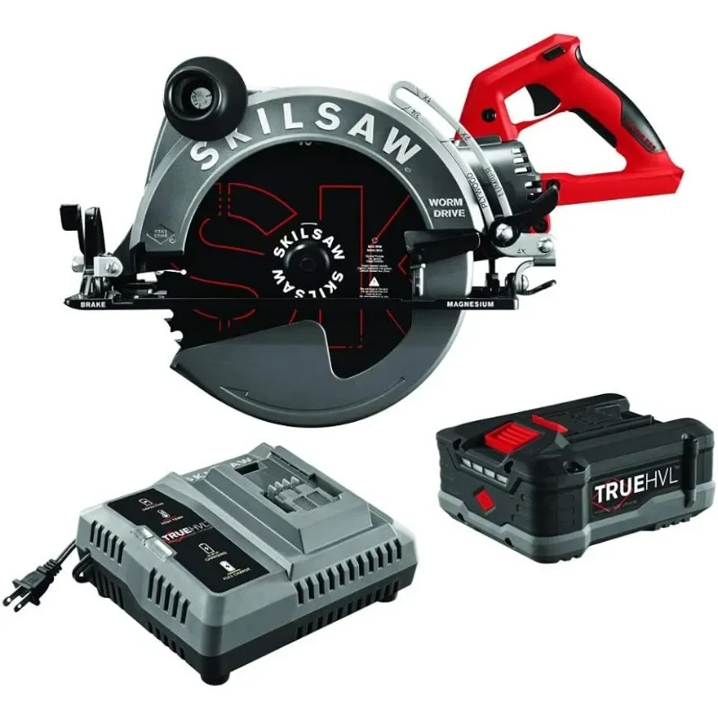10-1/4 ''TRUEHVL беспроводной червячный привод Skilsaw циркулярная пила с 1