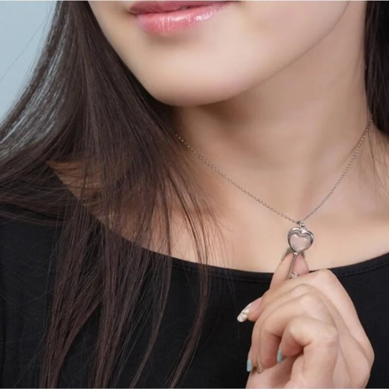 Ожерелье с подвеской в виде ключа реальной реальности AAAA + милое качество подарок