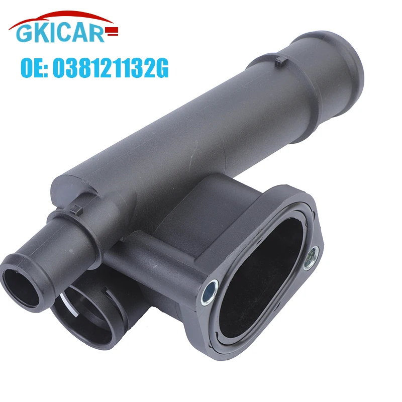 

ODiDiO 038121132G Cooling Water Pipe Engine Coolant Thermostat Housing For Audi A3 A4 Seat Skoda VW Passat