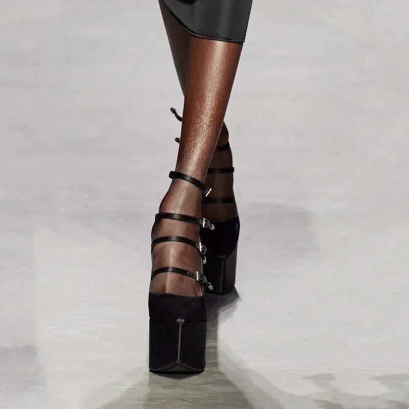 Женская обувь высокого качества очень высокие каблуки мода для вечеринок