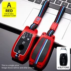 Модный чехол для автомобильного ключа с дистанционным управлением из сплава, чехол для Mercedes Benz A C E S G Class GLC CLE CLA GLB GLS W177 W205 W213 W222 X167