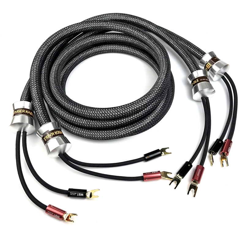 

Hi-end KS-3040 HiFi кабель для динамика WBT Y штепсельная Вилка для аудиофила