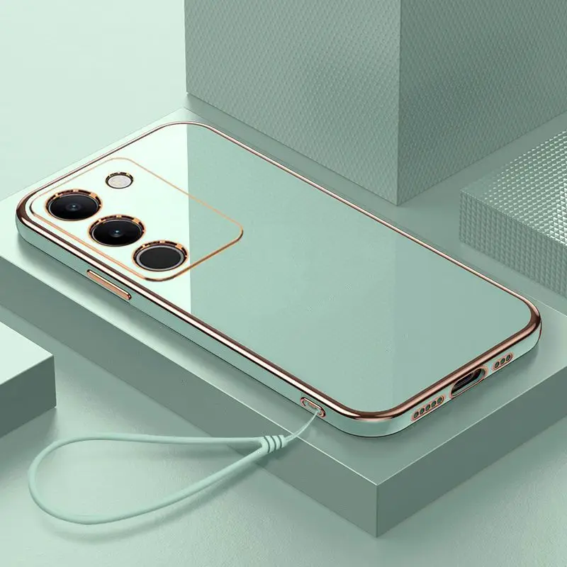 Противоударный силиконовый мягкий чехол для Vivo Y200