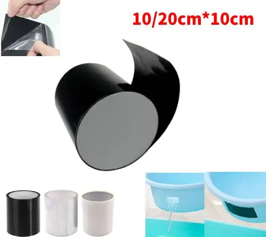 

10/20cmx10cm Strong Fiber Repair Tape Stop Leaks Seal Tape Waterproof Performance Sealing Tapes Self Adhesive Insulating Tape