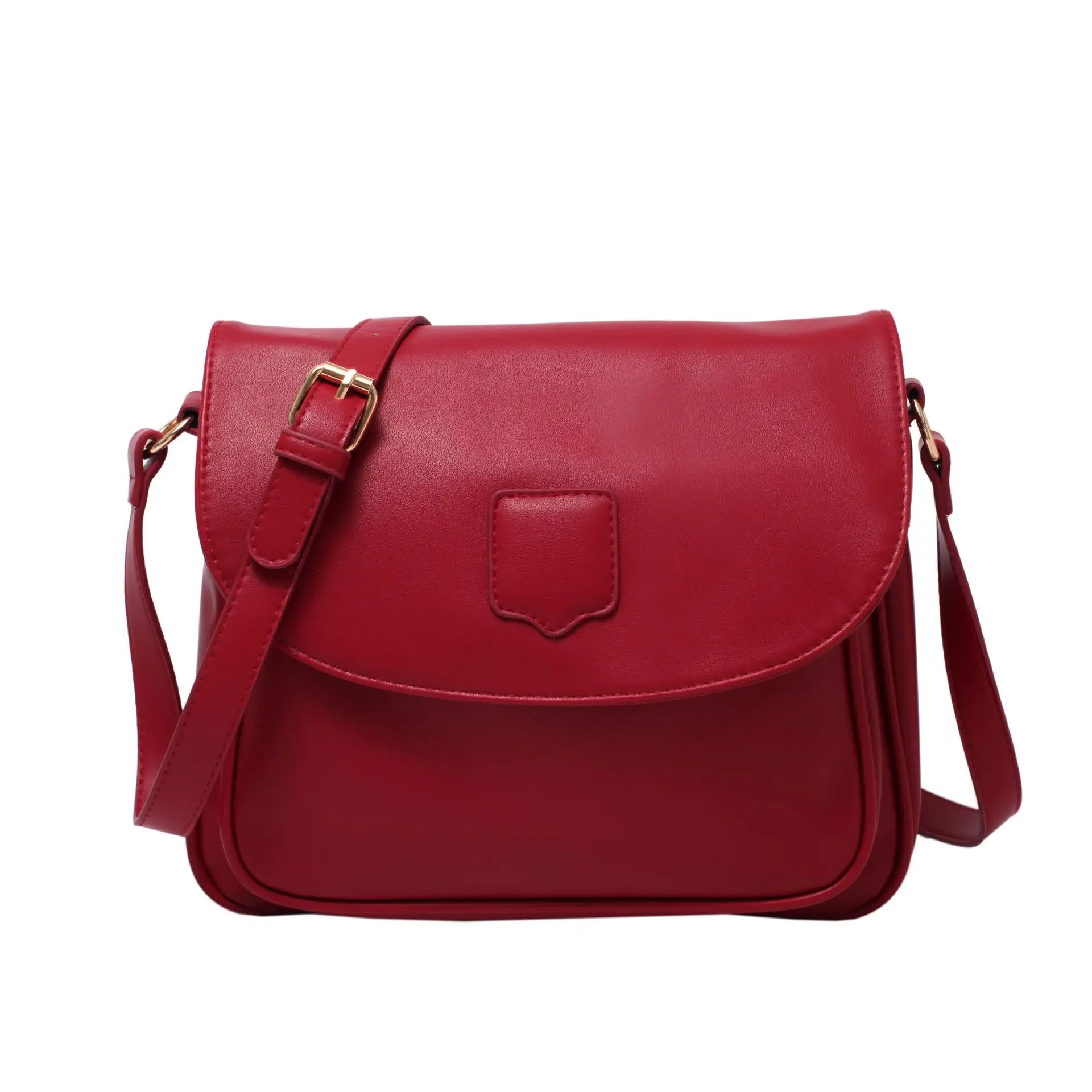 Versatile Shoulder Bag Solid Color Texture Ladies Messenger Bag 2022 New Fashion Large Capacity Shopping Bag Women's Party