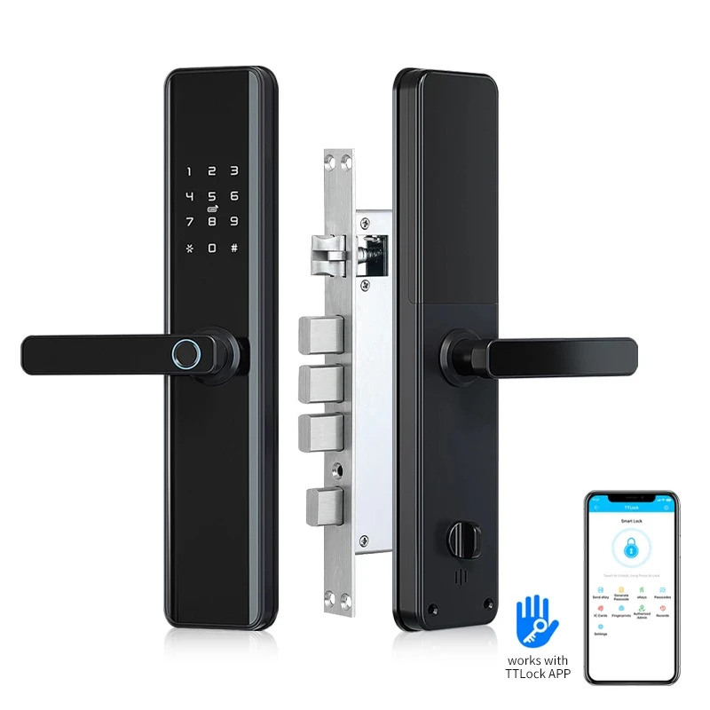 

TTlock Tuya APP Remote Control Smart Home Door Lock M1 Door Access Control Anti-theft Lock Biometric Fingerprint Lock