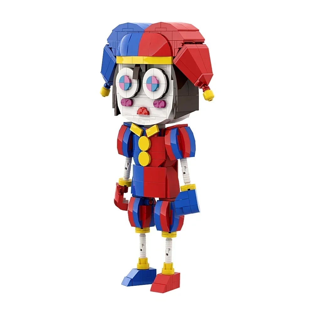 Удивительные цифровые цирковые помни Jax Мультяшные кирпичные кирпичи кинотеатр