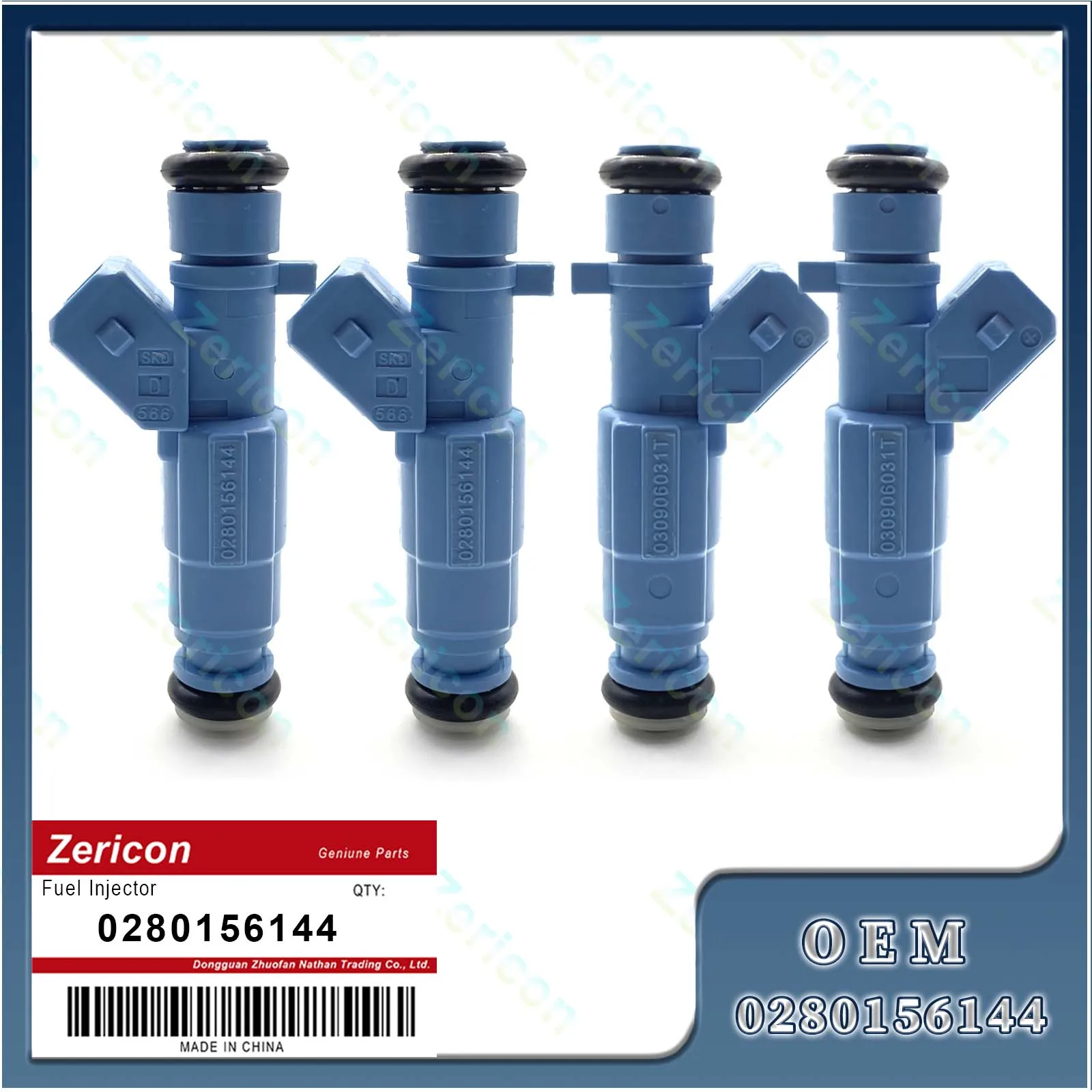 1/4 шт. 0280156144 автомобильный топливный инжектор для Volkswagen Parati VW Gol 030906031 л 8 в Mi Gii T