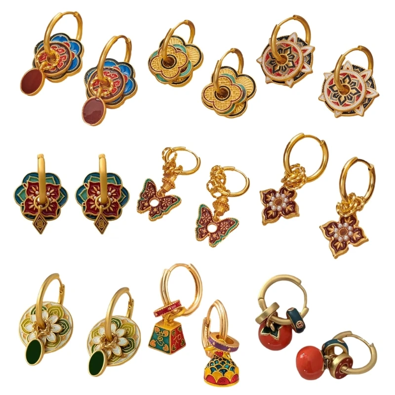 Модные эмалированные ушные манжеты с капающим маслом новые пряжки для ушей в