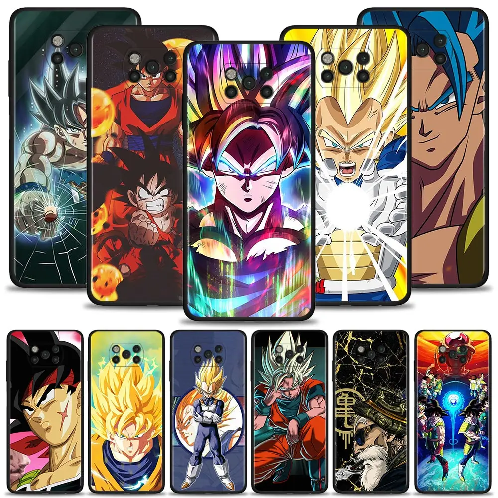 

Dragon Ball Future Warrior Trunks Phone Case For Xiaomi POCO X3 X4 NFC M3 M4 Pro F1 for MI 12 Pro 11T 11 10T Lite Note 10 Lite