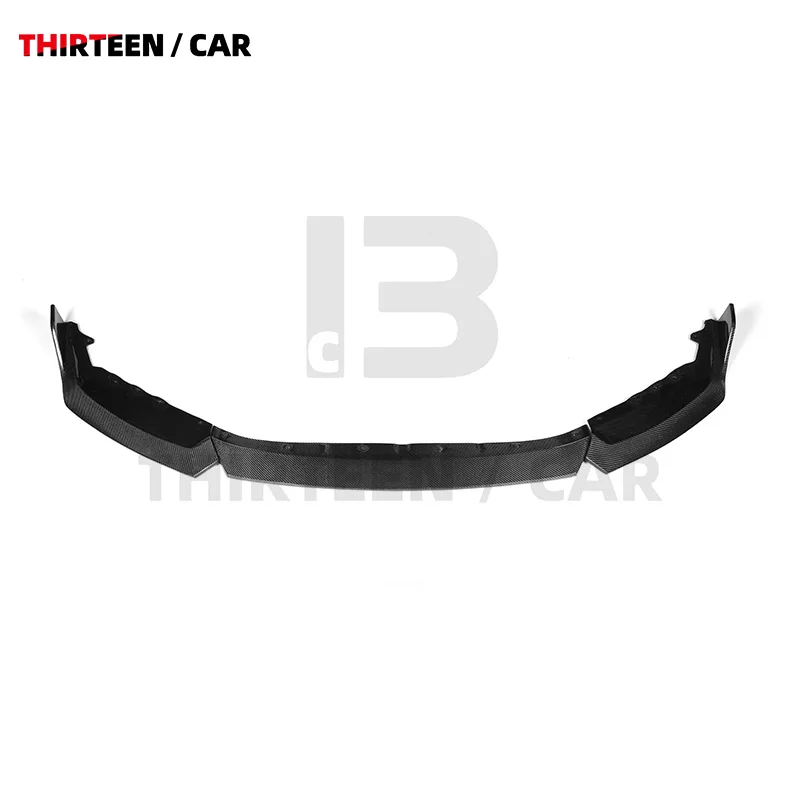 Фото Передняя губа из углеродного волокна для BMW M2 G87, комплект кузова 2023-2025, передний диффузор в стиле TR №2
