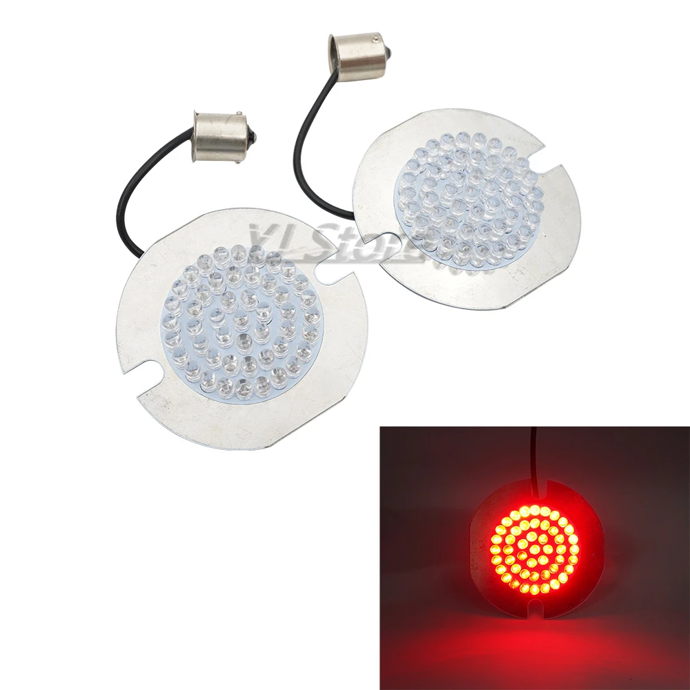 

Подходит для Harley Davidson Electra/Ultra/Road Glide, вставки указателя поворота мотоцикла, 1156/1157, светодиодные лампы