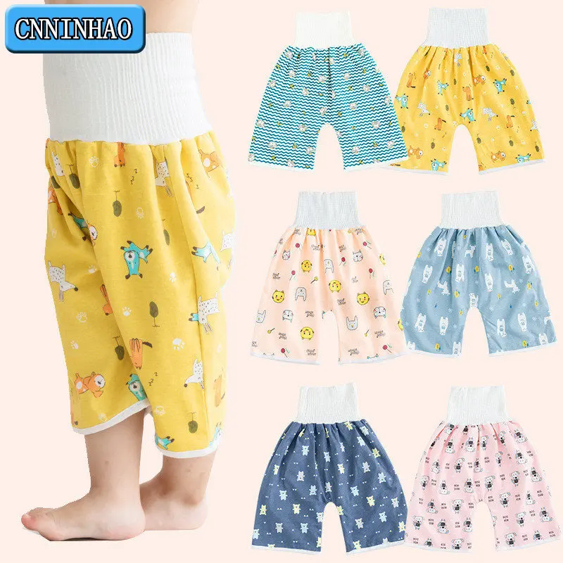 Baby Windel Infant Wasserdicht Urin Hosen Tuch Baumwolle Windeln Windel Dicht Schlafen Bett Töpfchen Kinder Anti Bedwet Ausbildung