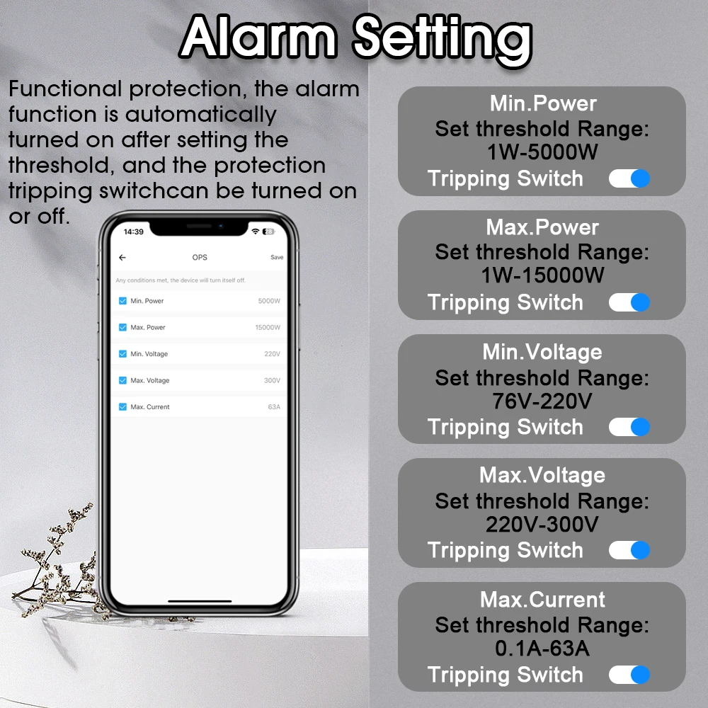 Умный автоматический выключатель eWeLink Wi-Fi 1P + N 63A MCB таймер реле измерение энергии