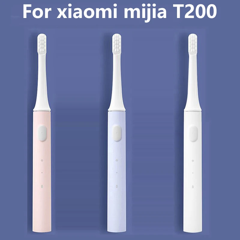 10pcs Replacment Brush Heads for XIAOMI T200 Whitening Soft Vacuum DuPont Bristle Suitable Nozzles Sonic Electric Toothbrush enlarge