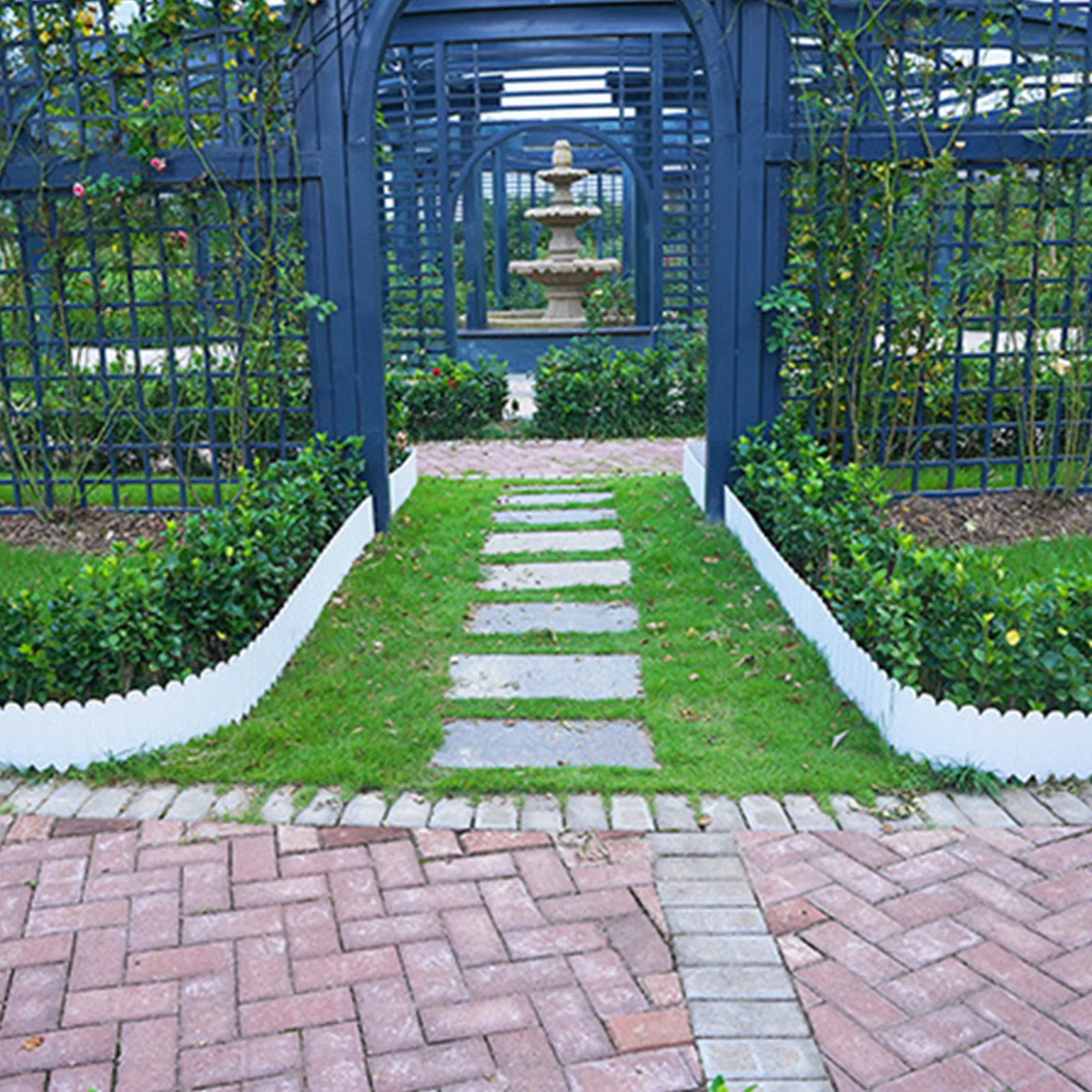 Садовые края и окантовка декоративные ограждения для сада переработанная