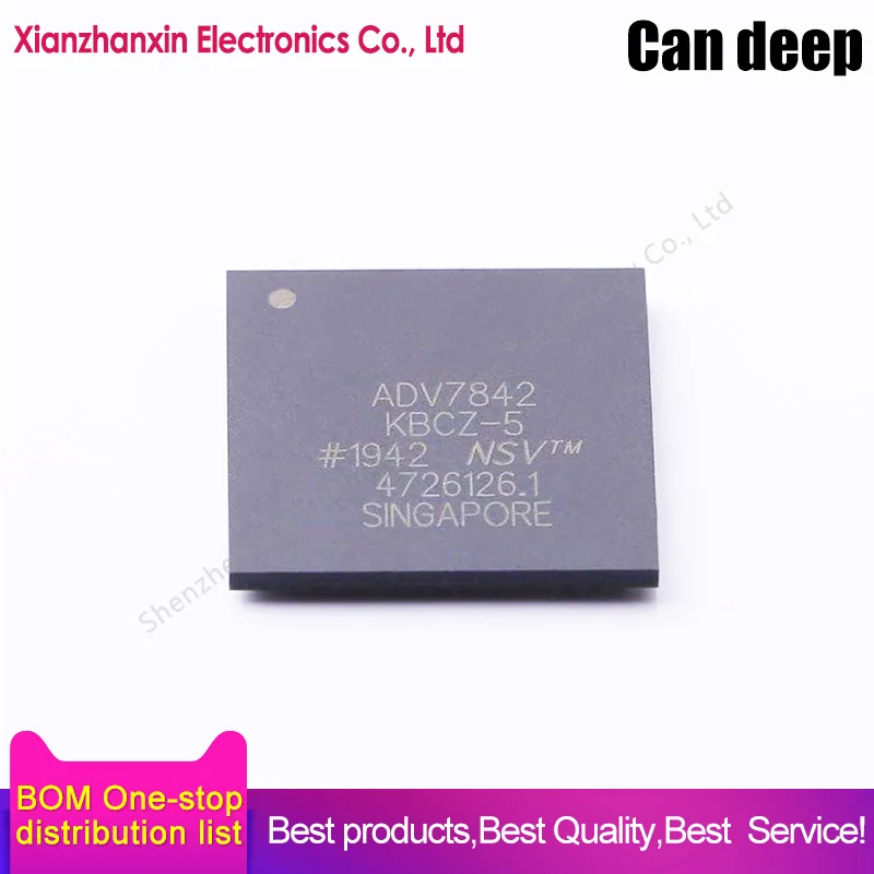

1pcs/lot ADV7842KBCZ-5 ADV7842 BGA256 To quickly switch dual HDMI receiver chip