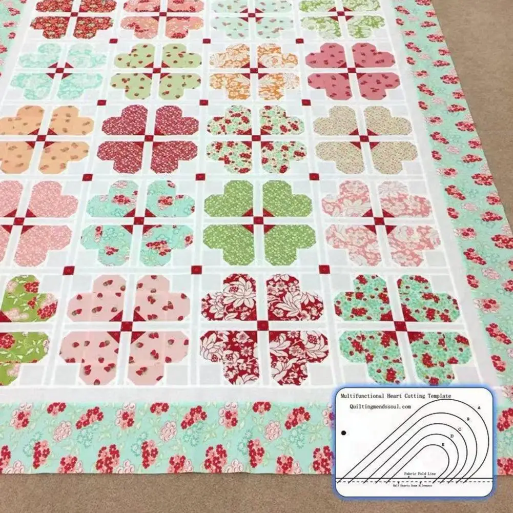 

Отличный Шаблон Линейка антидеформированная стандартная линейка для квилтинга ручная работа лоскутное шитье DIY Шаблон Линейка для резки