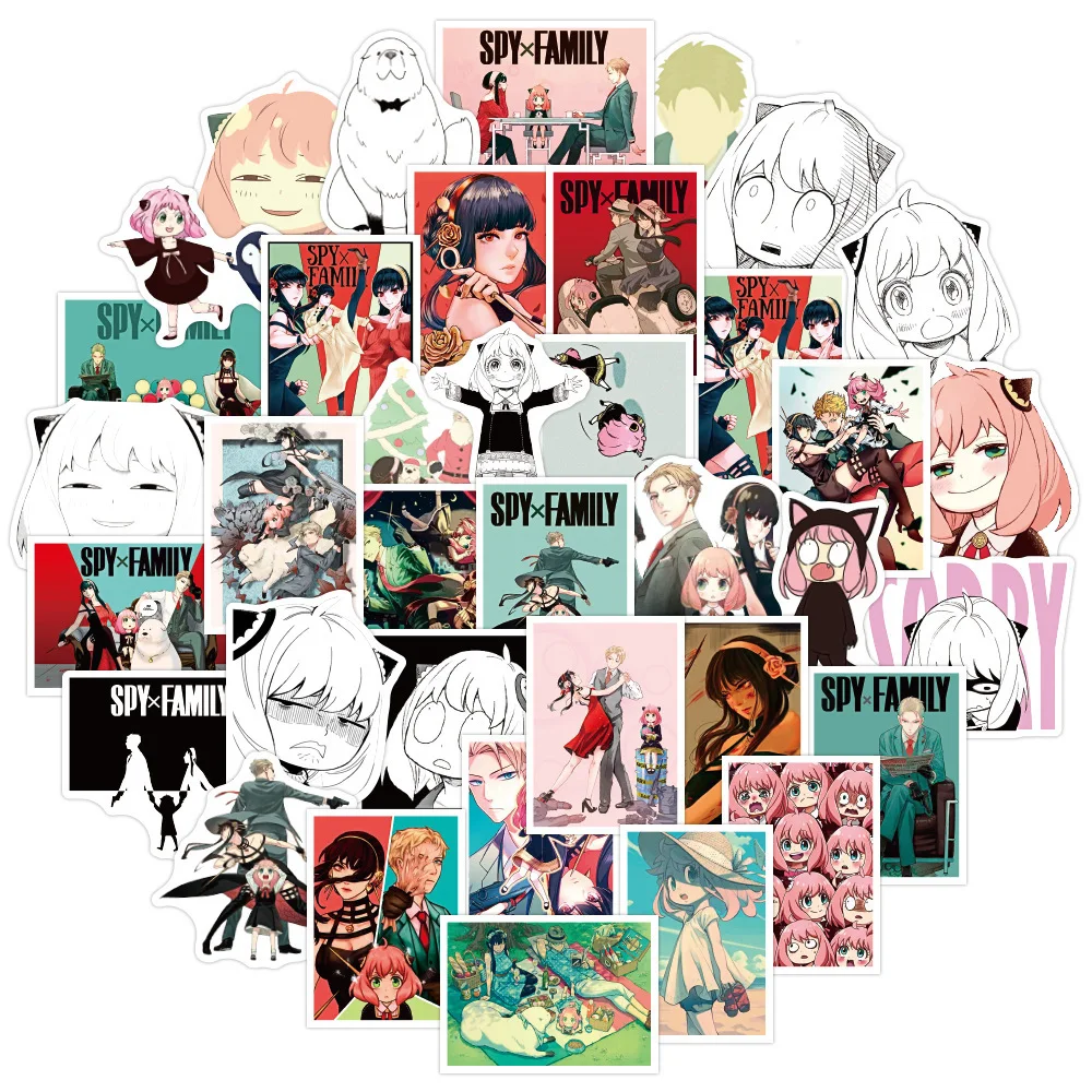 

50 шт., наклейки для скейтборда, ноутбука, чемодана, телефона