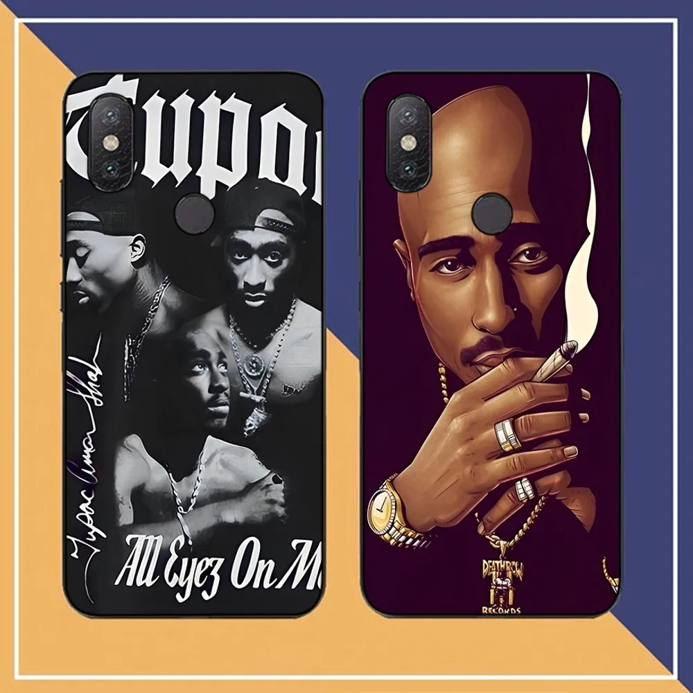 

Rap Singer Tupac Shakur Phone Case For Redmi Note 4 X 5 A 6 7 8 Pro T 9 Pro 9S 10 Pro 11 Pro 11S 11Epro PocoM3pro