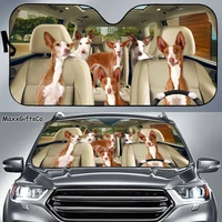 podenco ibicenco car sun shade podenco ibicenco windshield dog family parasol dog car accessories car decoration gift for