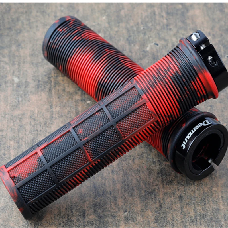 G211 Ручки для горного велосипеда TPR Силиконовые нескользящие пары с прямой ручкой