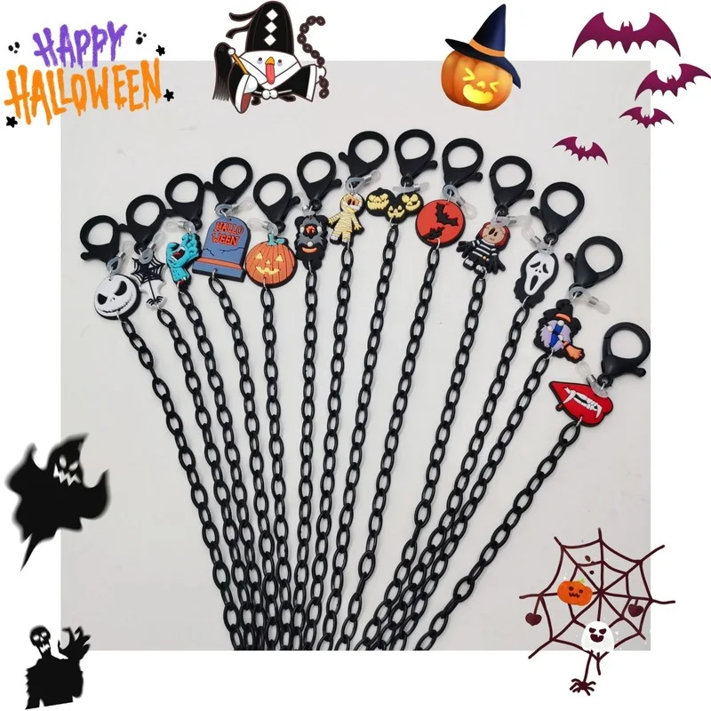 

Очаровательные цепочки для очков женские солнцезащитные очки украшение страха аксессуары из сплава ожерелье маска веревка