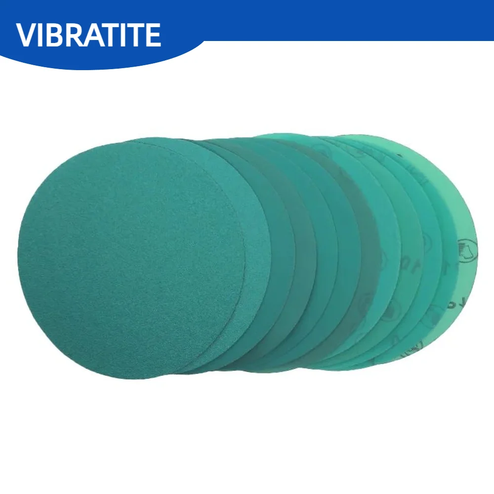 

100 шт. 5-дюймовые шлифовальные диски для влажной и сухой полиэфирной пленки, наждачная бумага с крючком и петлей, 125 мм для полировки дерева, металла, автомобиля, шлифования