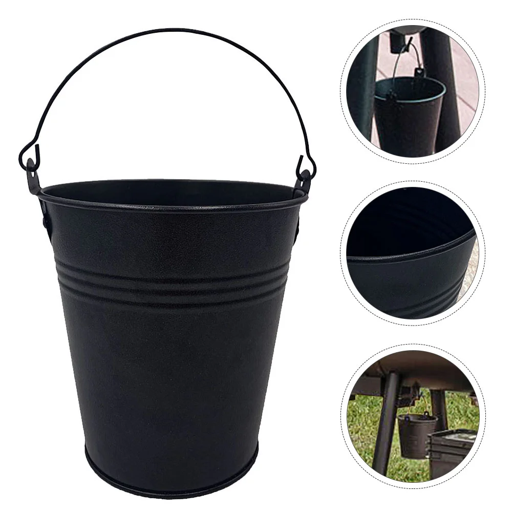 

Outdoor Bbq Barbecue Supplies Grease Barrel BBQ Bucket Grill Drip Iron