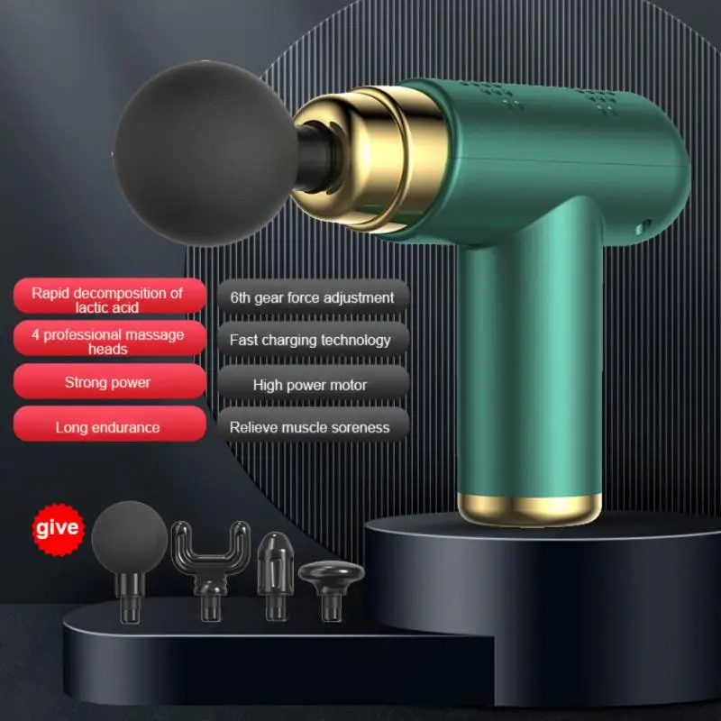 

Muscle Relaxation Massager Fascia Gun Shock And Vibration Fascia Gun Relieve Muscle Stiffness 1pcs Massage Machine Portable Abs