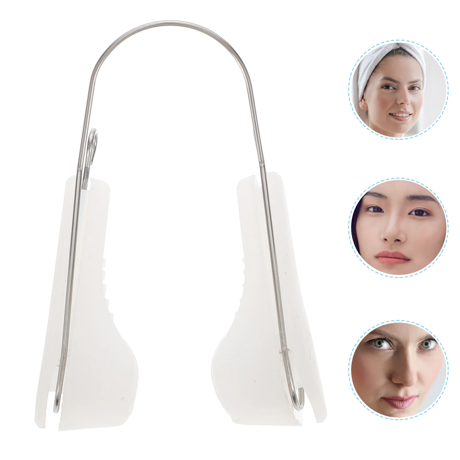 

Nose Beauty Clip Lifter Shaper Tool Thinner Device Silicone Bump Bridge Nasal Rhinoplasty Up Reshaper Clips Free Pain Corrector