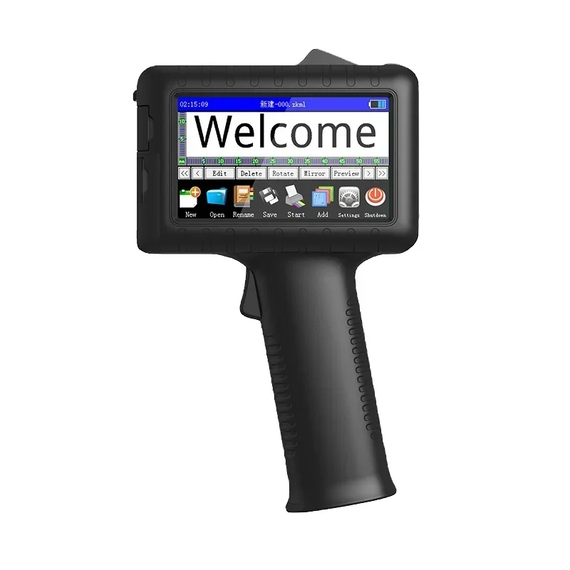 Многофункциональный ручной УФ-струйный принтер USB-интерфейс Технология TIJ QR-кода