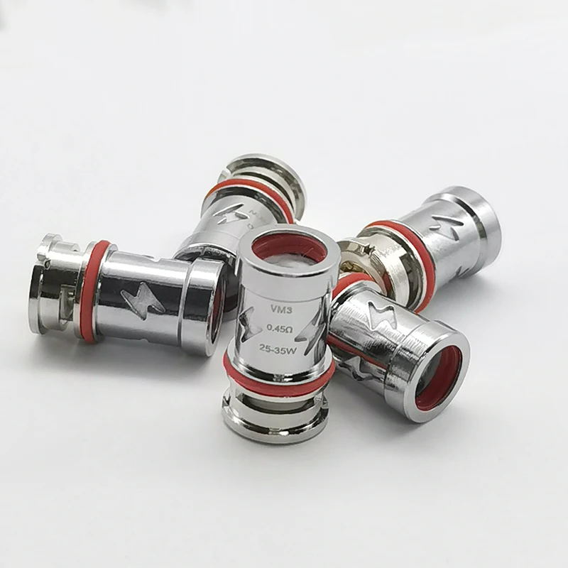 5 шт. сменная катушка VM3 Ом PnP для VOOPOO VINCI R/X/AIR DRAG S/X/AIR ARGUS GT/AIR/PRO V.SUIT NAVI Kit |