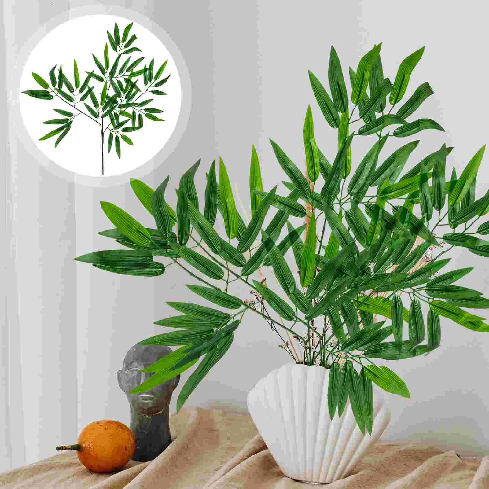 

Leaves Leafartificial Fake Wedding Boston Stems Faux Vines Bouquets Flowers Decor Tropicalgreen Branches Olive Lifelike Stem