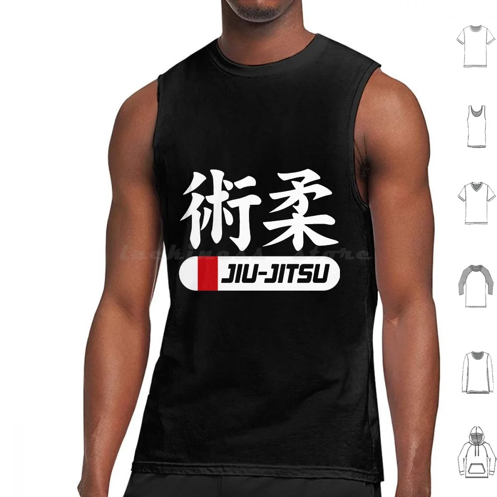 

Jiu Jitsu Essential Tank Tops Print Cotton Jiu Jitsu Essential