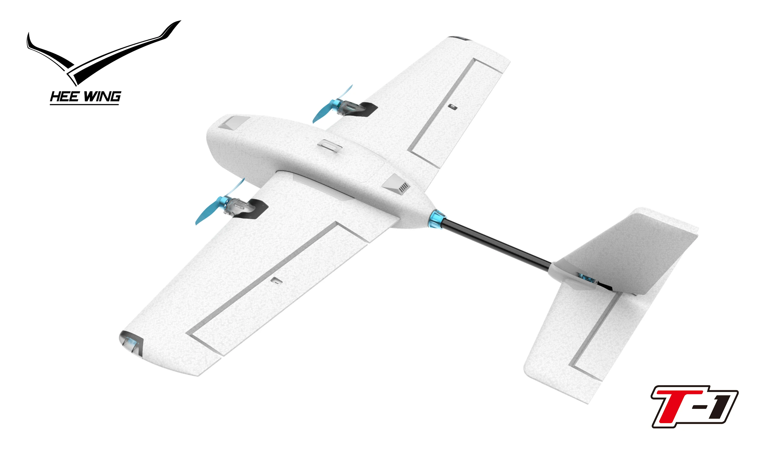 В наличии HEEWING RC Ranger T-1 FPV Airplane 730 мм размах крыльев EPP двойной двигатель комплект