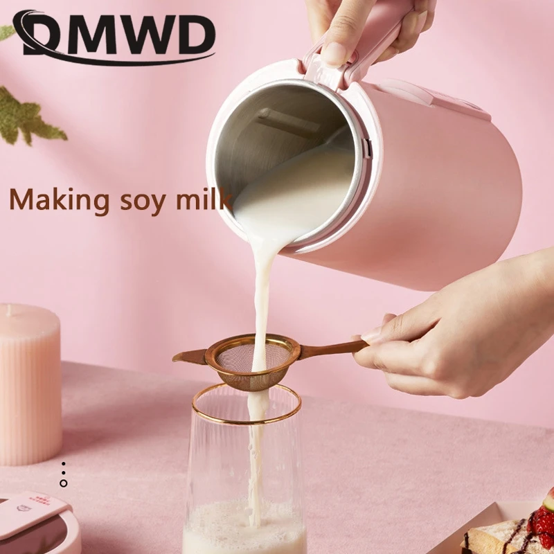 DMWD 600 мл автоматическая машина для производства соевого молока мини-пароварка