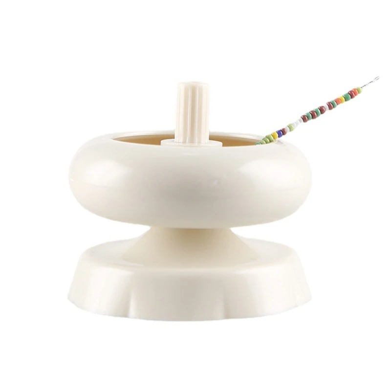 

Bead Piercer Spin Beading Bowl Waist Bead Spinner for DIY Beading Bracelet Craft Dropship