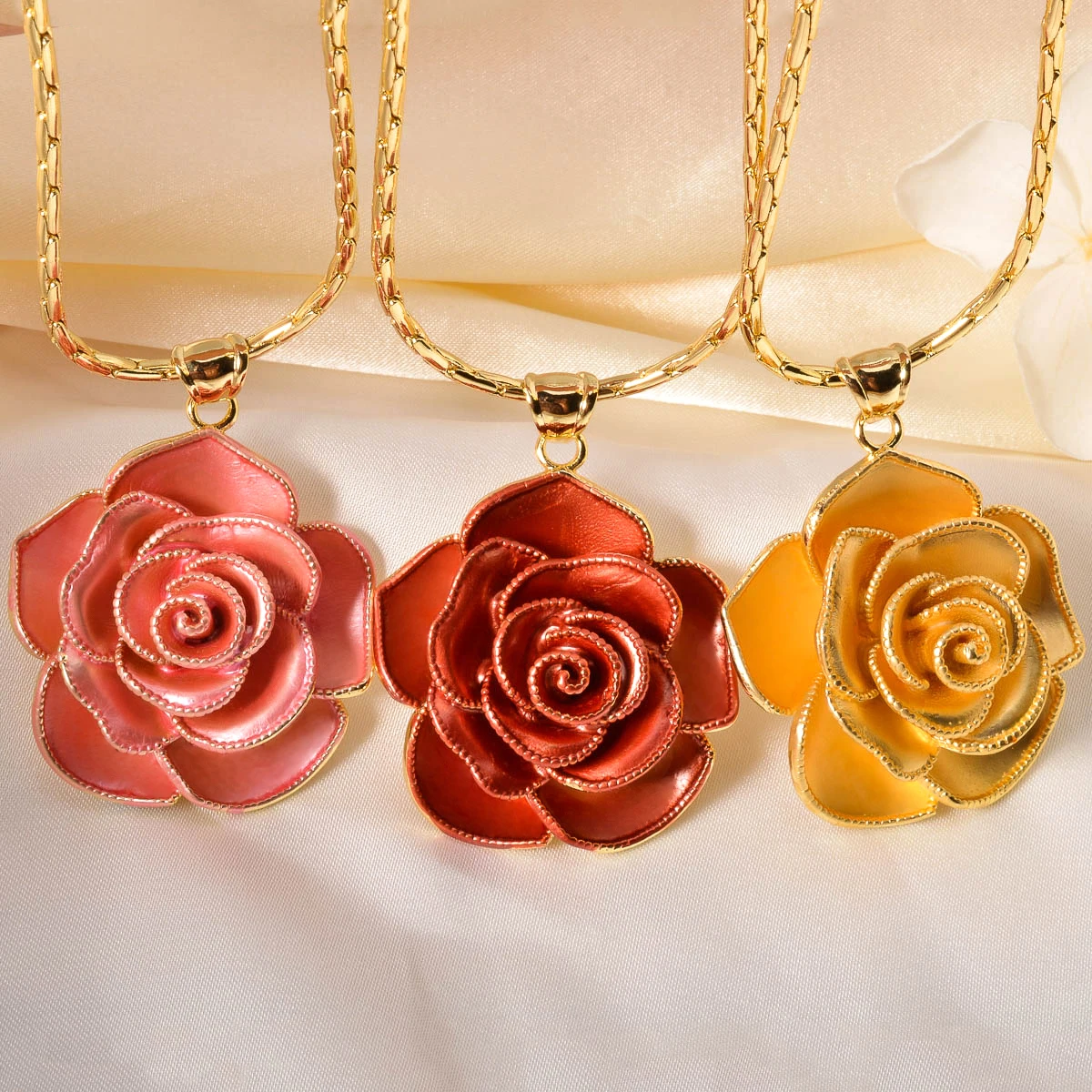 Diana Baby красочный цветок очаровательные комплекты ювелирных изделий золотого