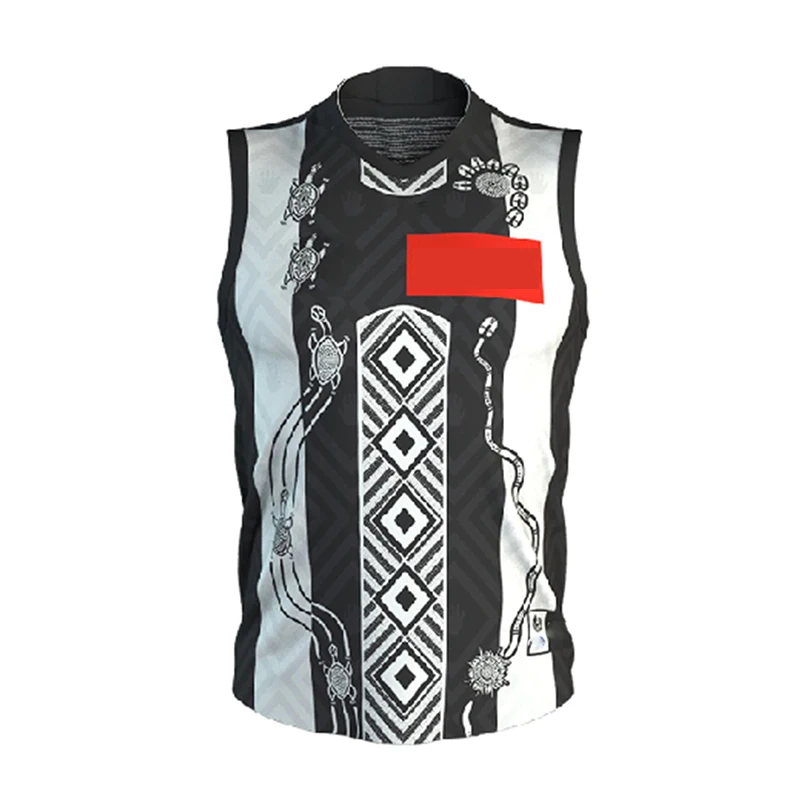 

Collingwood 2020 Authentic Indigenous Mens Guernsey Rugby Jersey S-3XL