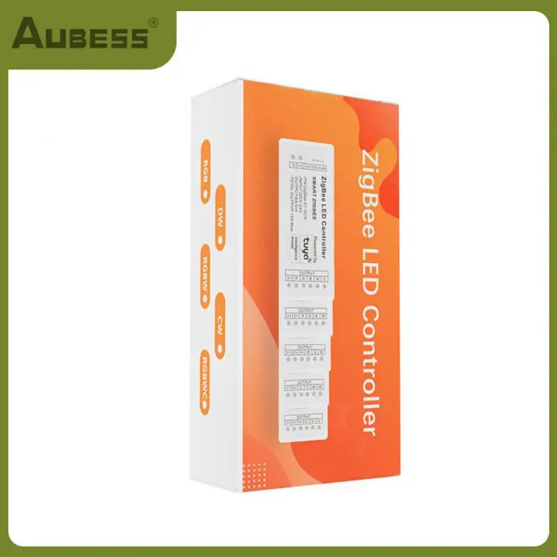 

2/3/5PCS Single Color Dual Color Rgb Rgbw Rgbcw Multi Mode Light Switches Zigbee Led Strip Light Controller App Voice Control