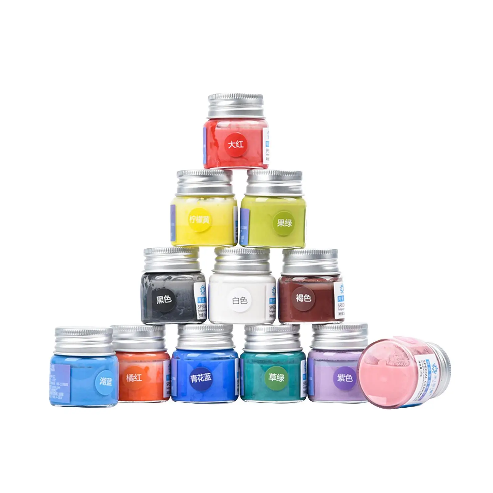 

12 Colors Ceramic Underglaze Color DIY Accessories Pottery Watercolor Paint