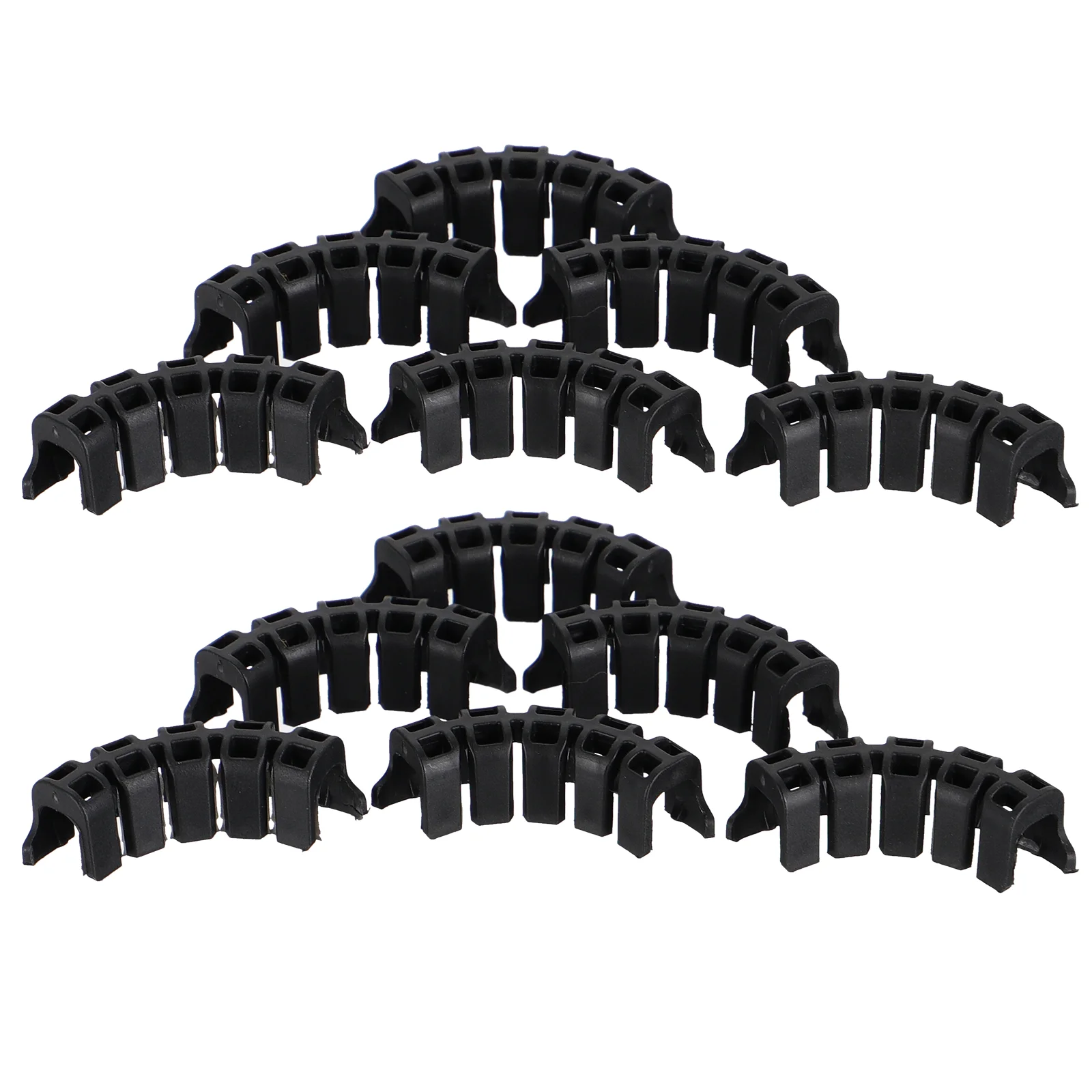 

100 Pcs Plastic Vegetable Vine Support Clips Plant Bender Clips Tomato Clamps