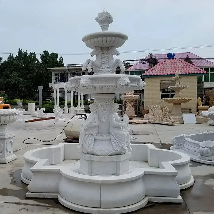 Индивидуальный фонтан из знаменитой мраморной статуи