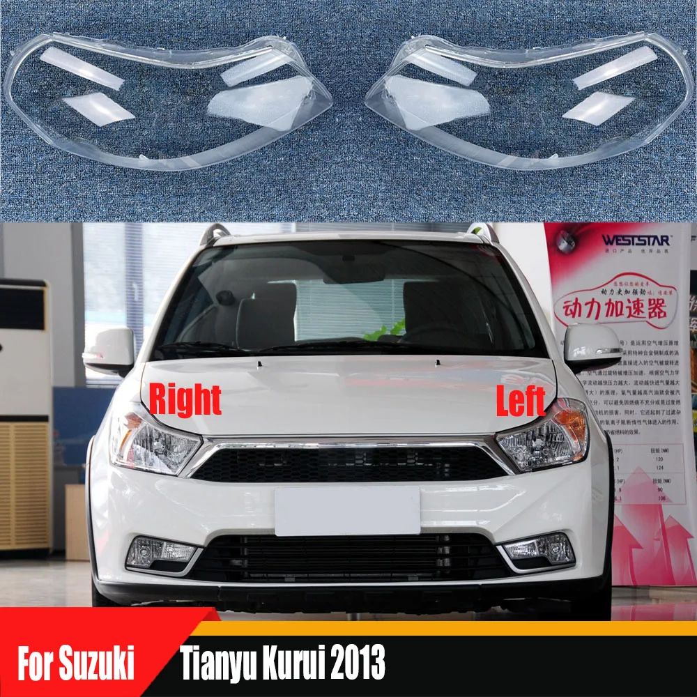 For Suzuki Tianyu Kurui 2013 Car Front Headlight Lens Cover Auto Case Headlamp Glass Lampshade