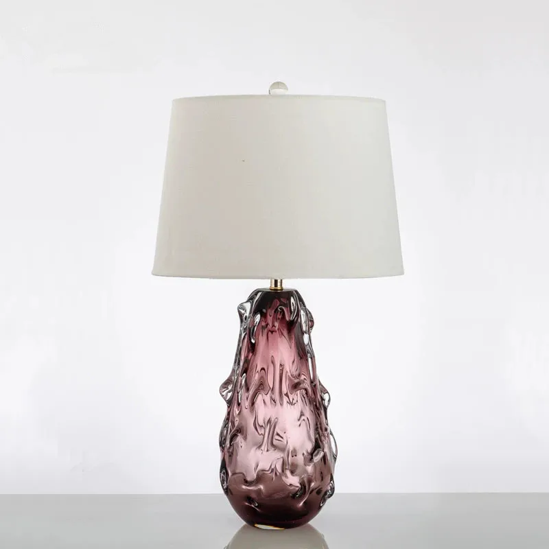 

TEMAR Nordic Glaze Table Lamp Modern Art Iiving Room Bedroom Study Hotel LED Personality Originality Desk Light