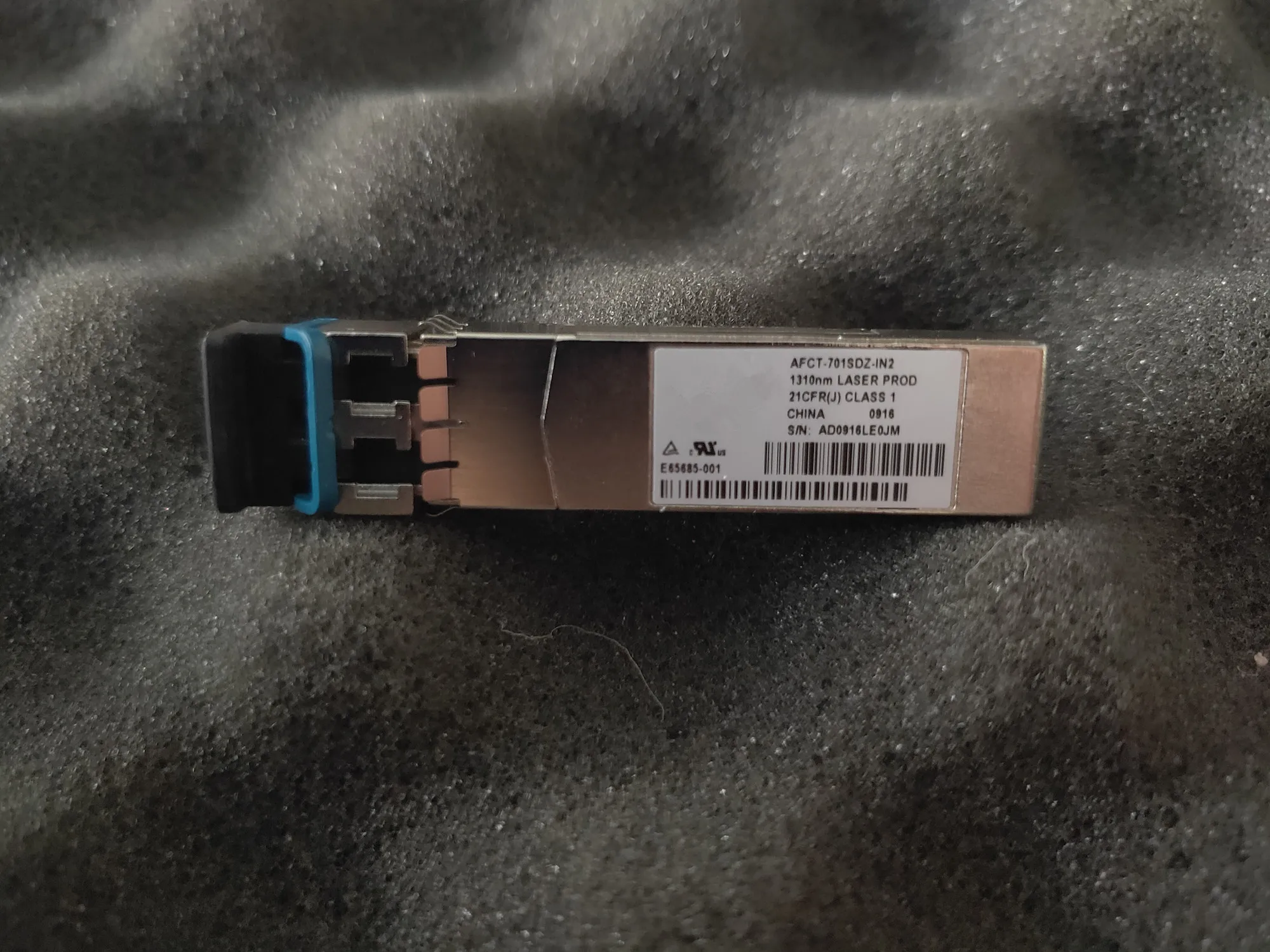 Оптический переключатель 10G 10KM In-te-l AFCT-701SDZ-IN2/E65685-001 10 ГБ 1310 NM LR SFP+/Одномодовый