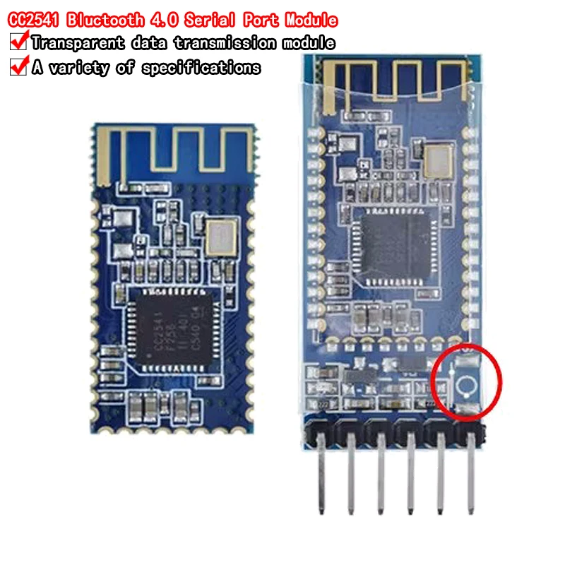 Модуль Android IOS BLE 4,0 Bluetooth AT-09 для arduino CC2540 CC2541, совместимый последовательный беспроводной модуль