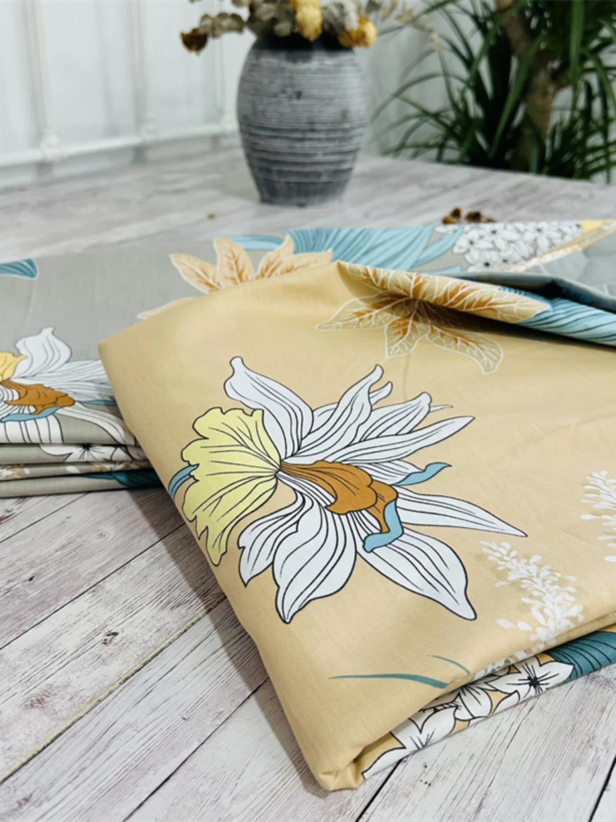 Ткань для пододеяльника Golden Sun Мягкая шелковистая Специальная распродажа