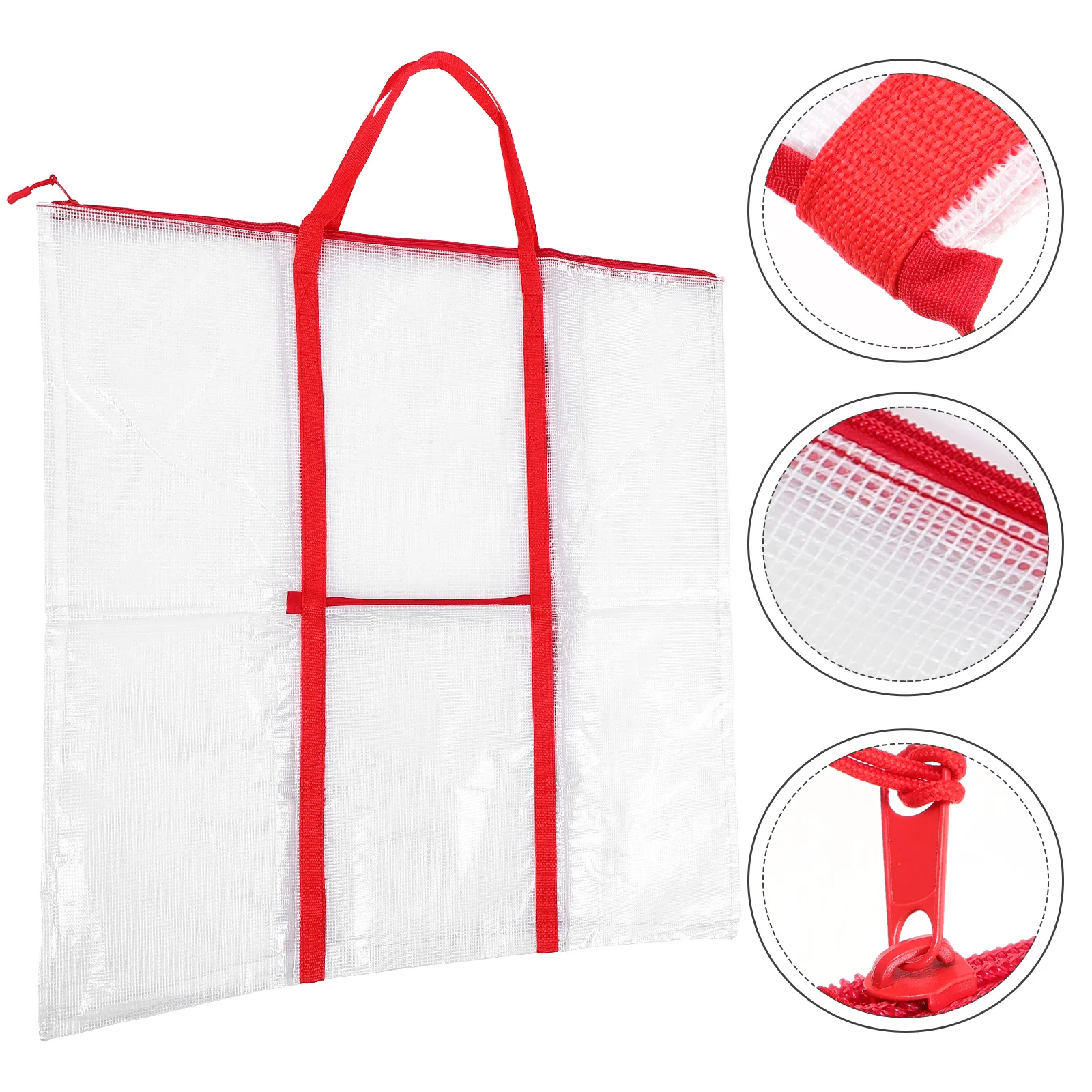 

Portable Portfolio Bag Bulletin Board Poster Bag Storage Pocket with Handles